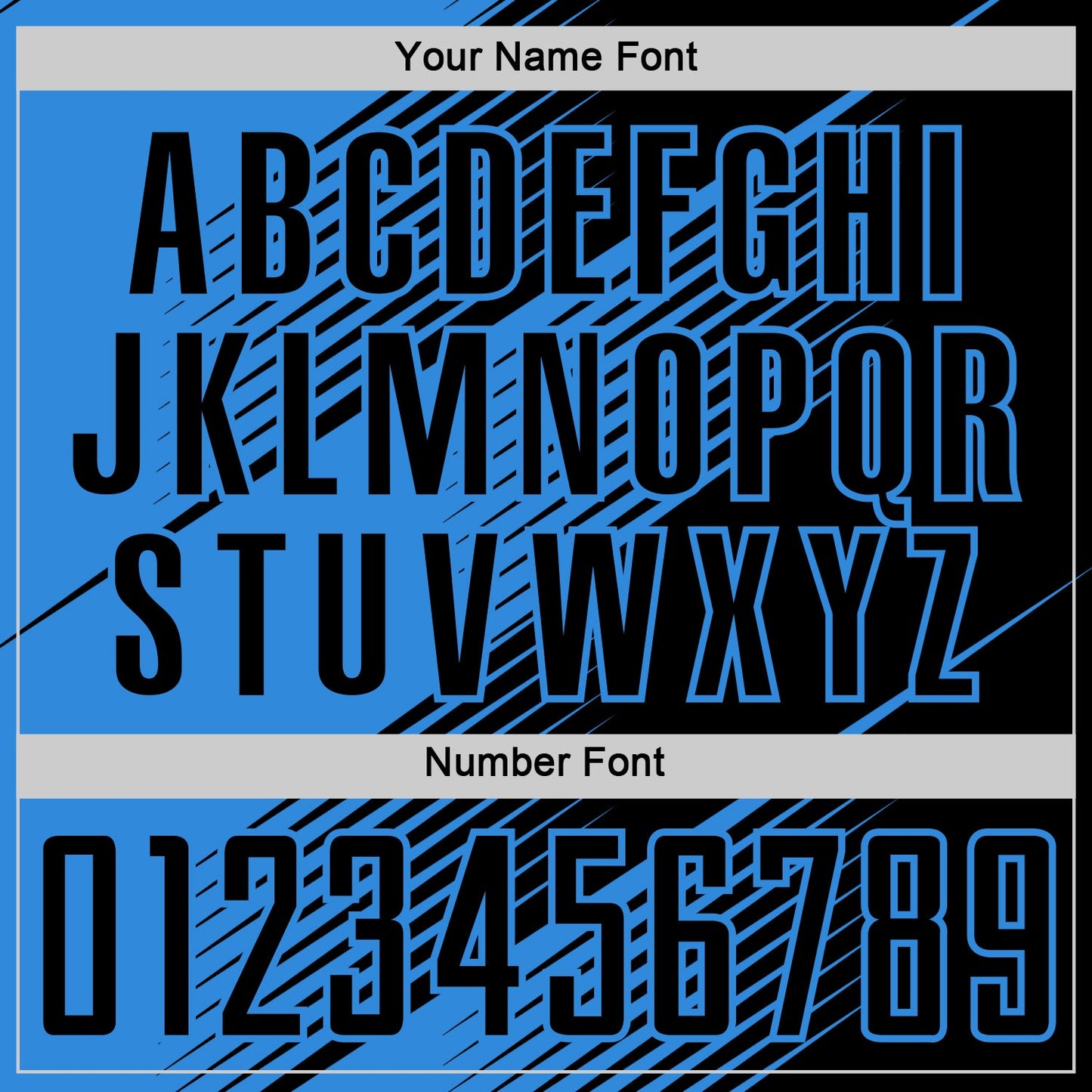 Custom Black Powder Blue Line Sublimation Soccer Uniform Jersey Limited