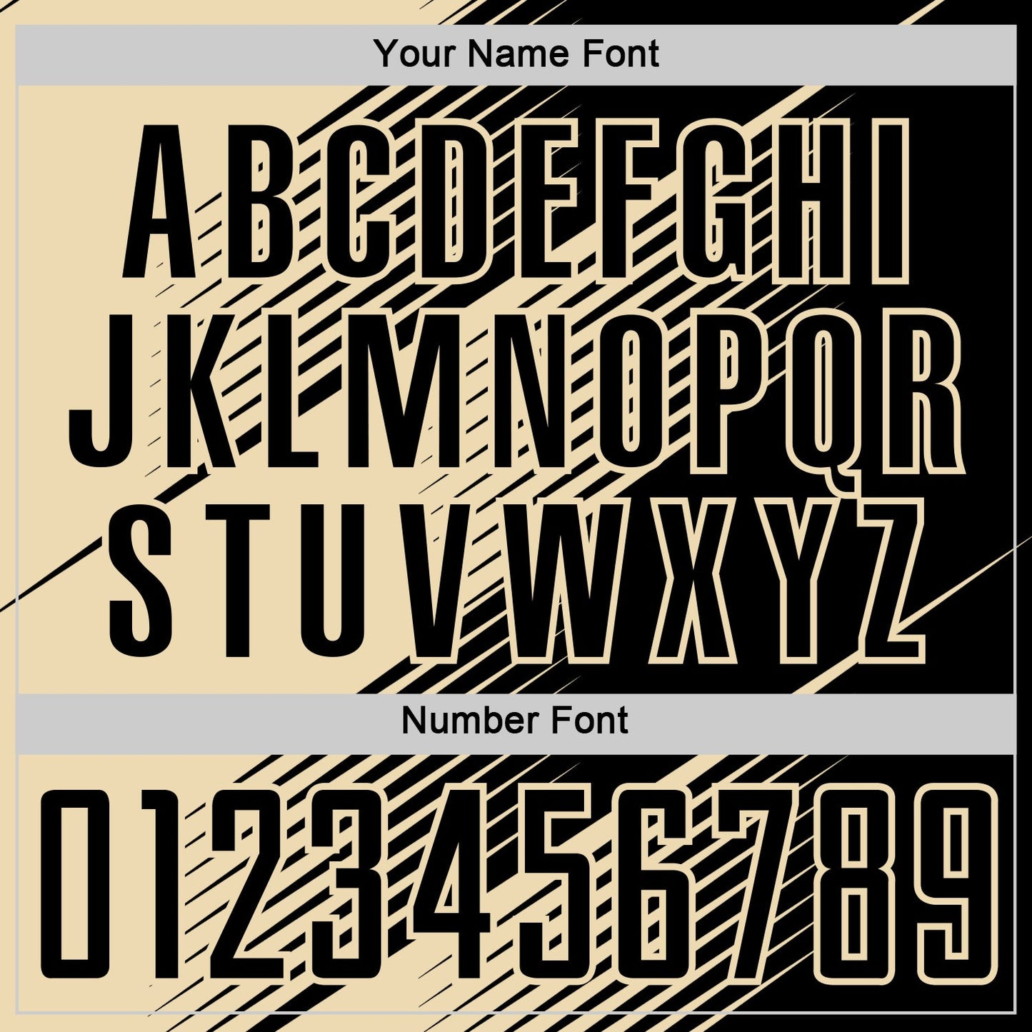 Custom Black Cream Line Sublimation Soccer Uniform Jersey Limited