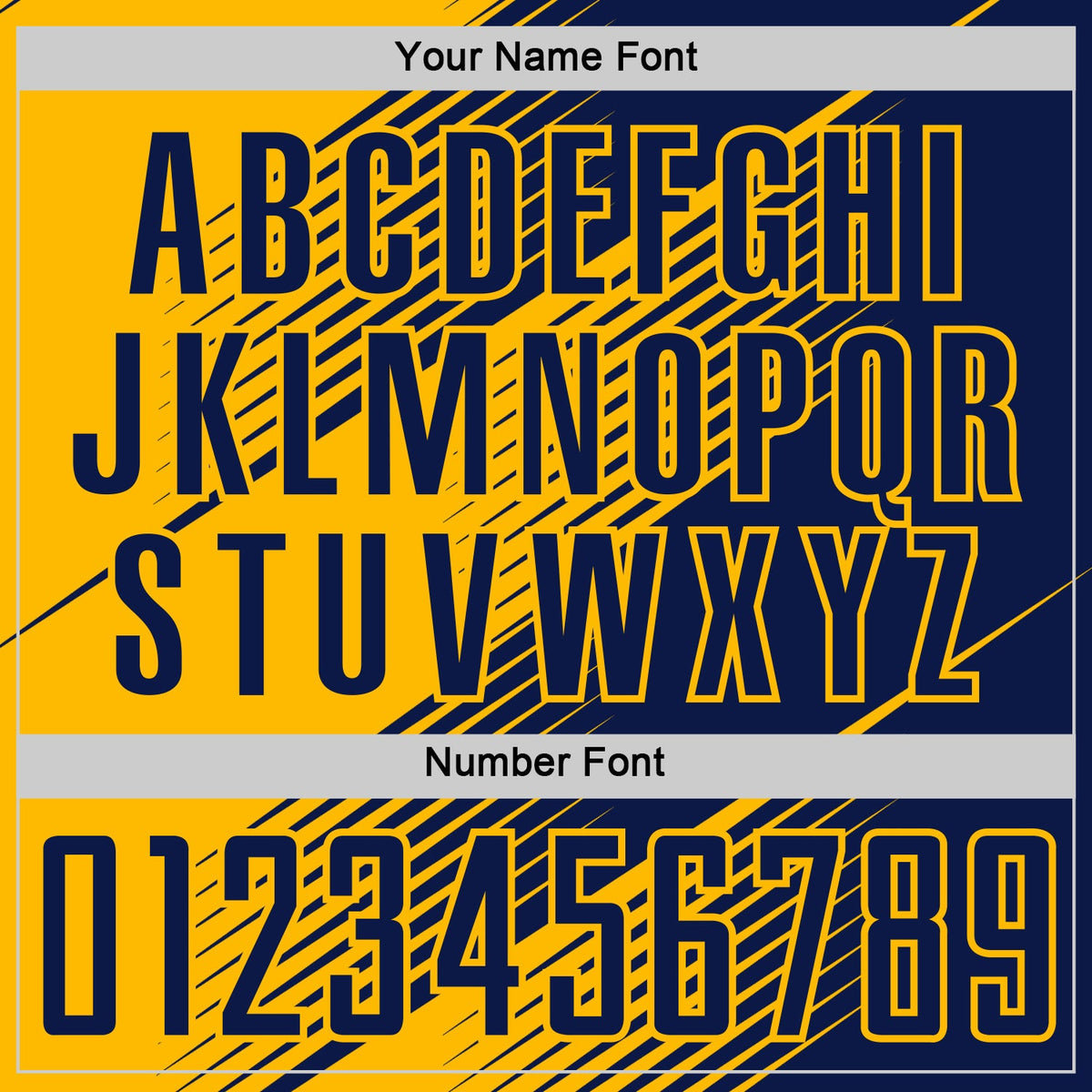 Custom Navy Gold Line Sublimation Soccer Uniform Jersey Limited