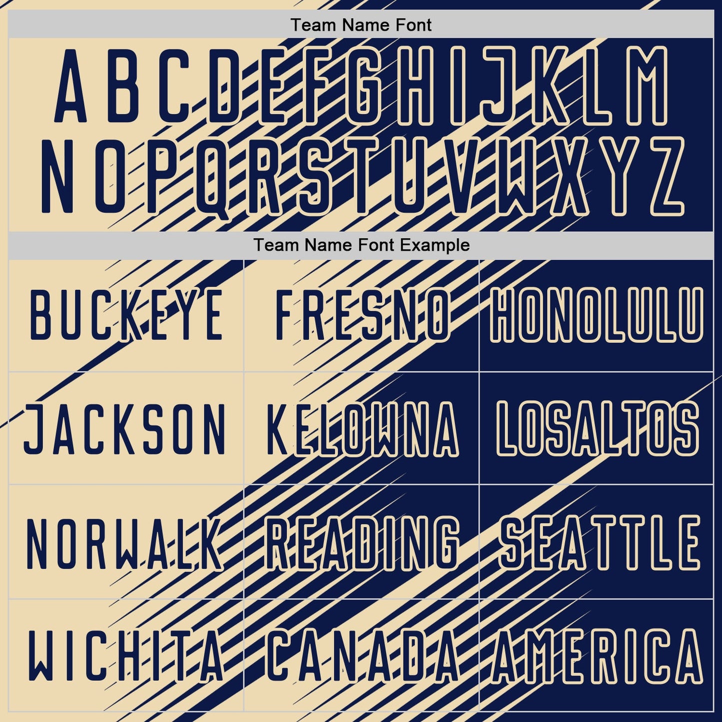 Custom Navy Cream Line Sublimation Soccer Uniform Jersey Limited