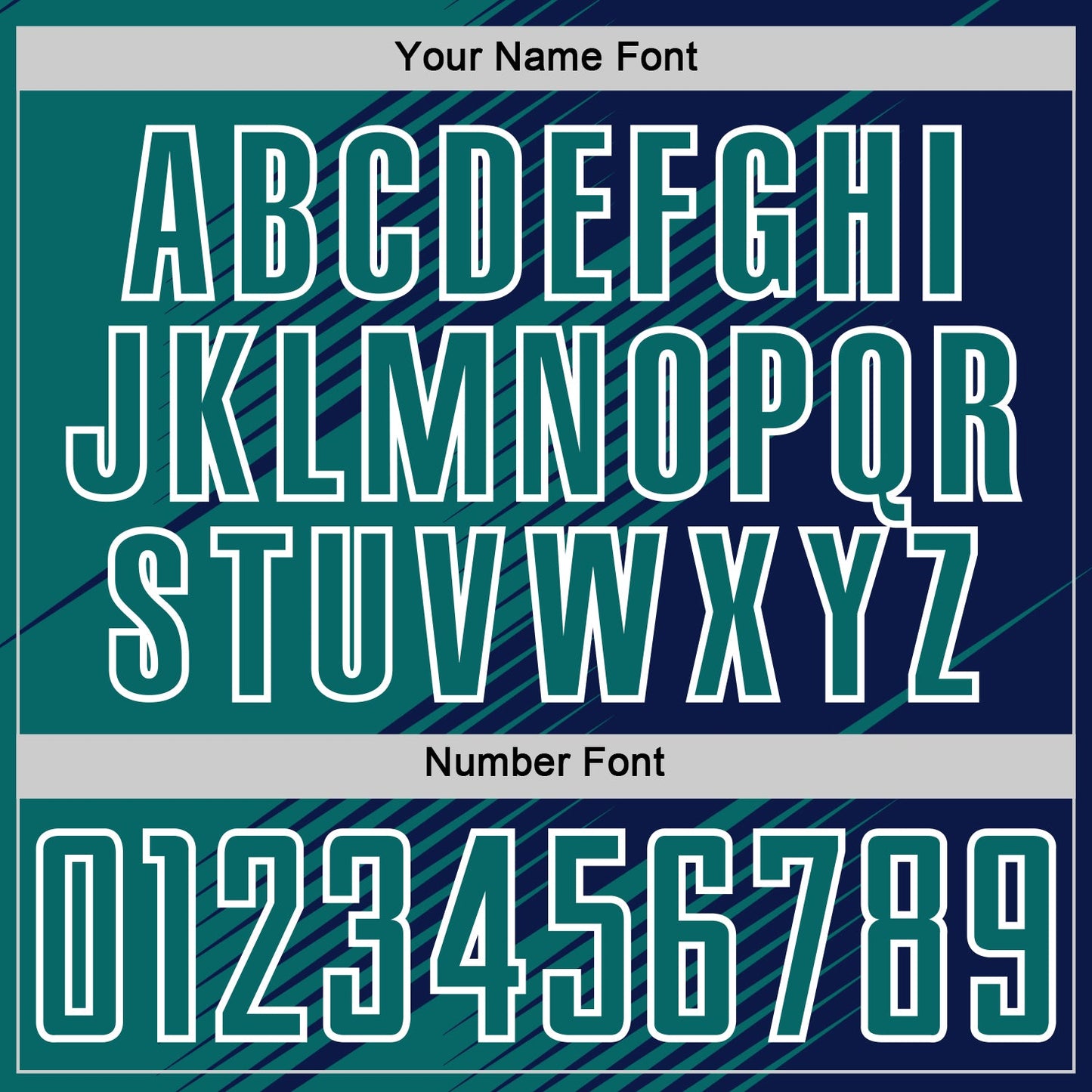 Custom Navy Teal-White Line Sublimation Soccer Uniform Jersey Limited