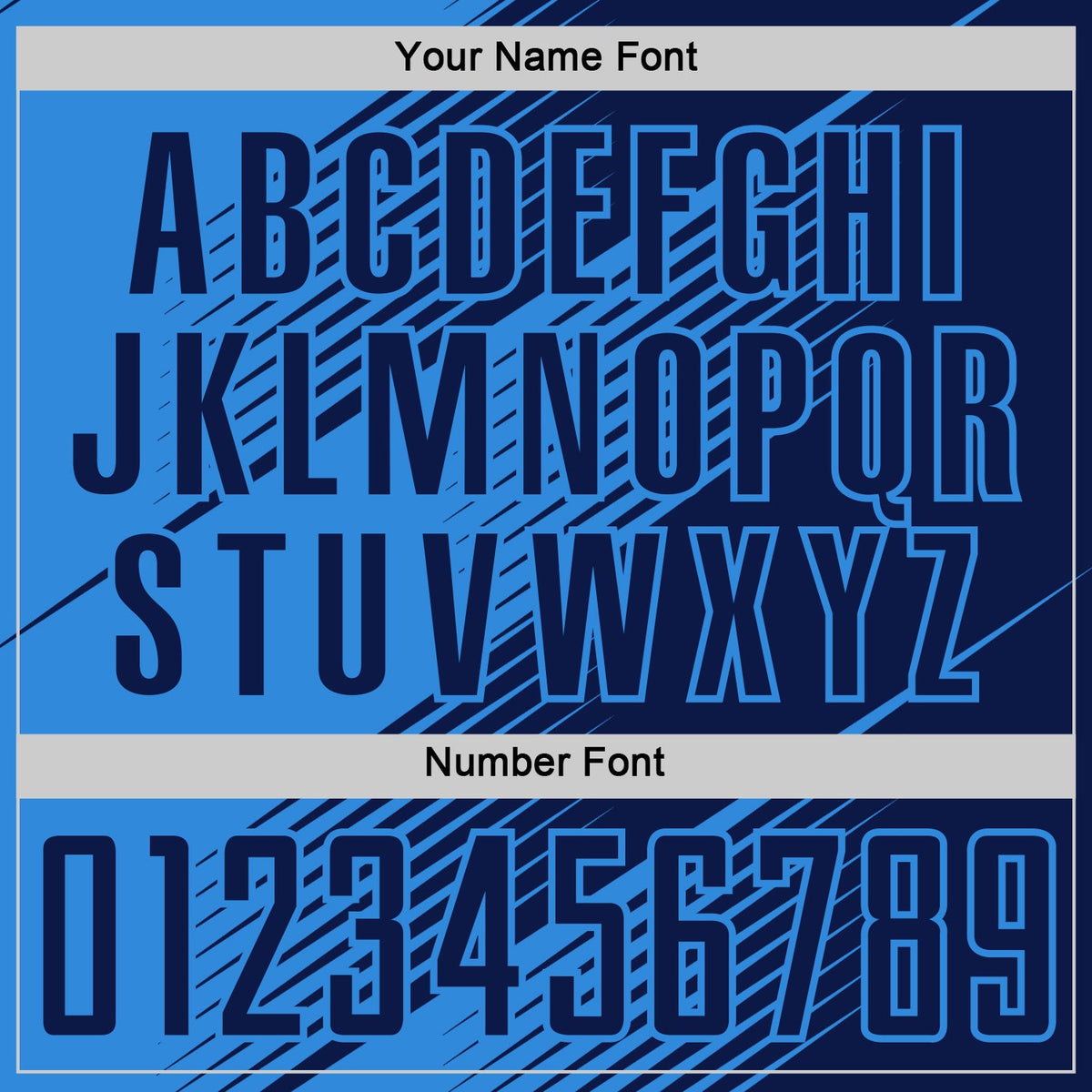 Custom Navy Powder Blue Line Sublimation Soccer Uniform Jersey Limited