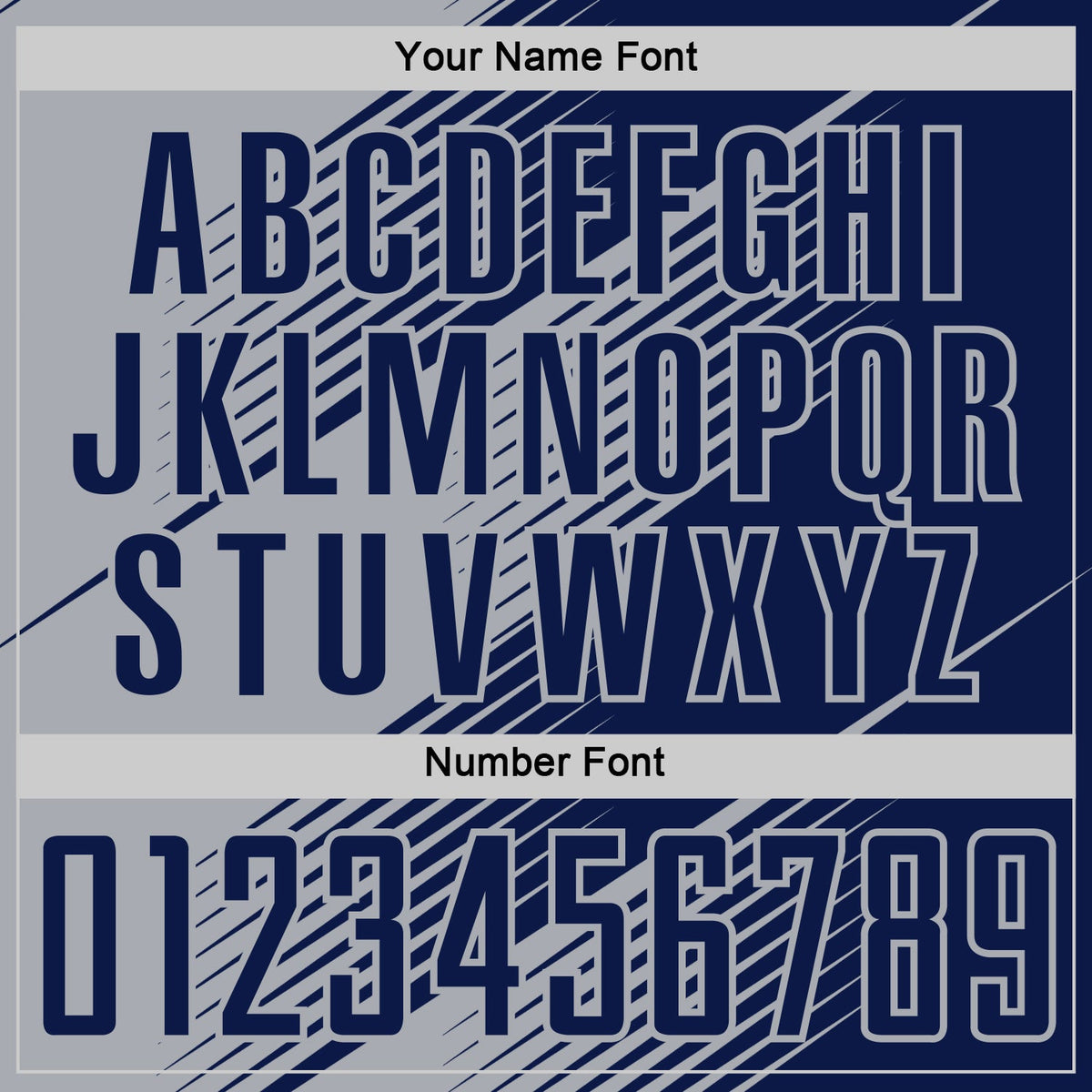 Custom Navy Gray Line Sublimation Soccer Uniform Jersey Limited