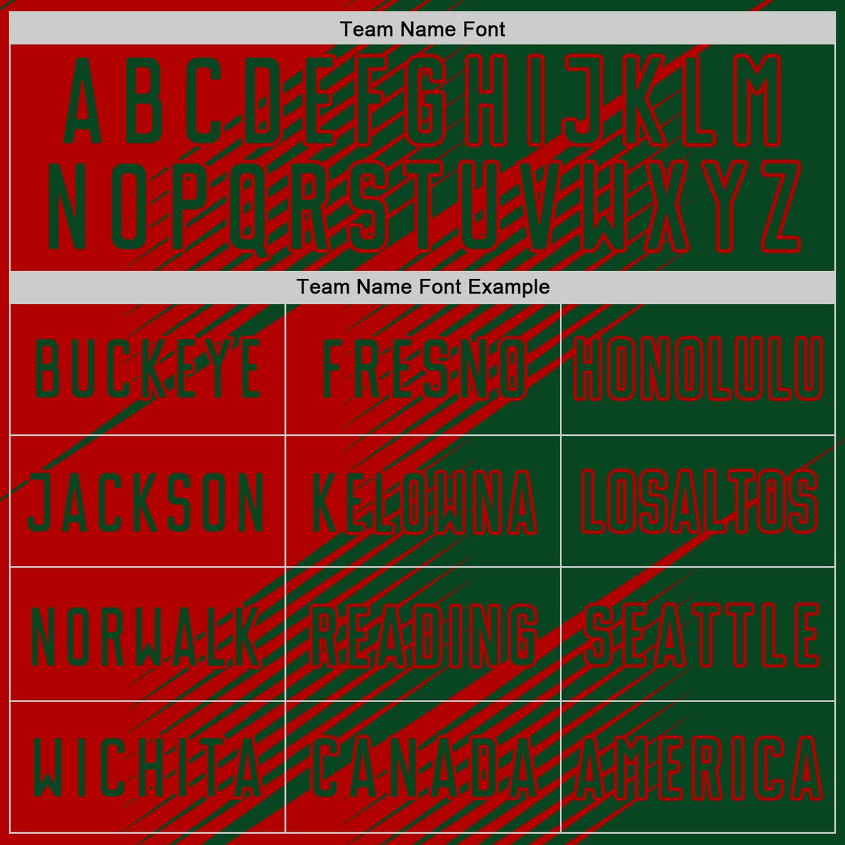 Custom Green Red Line Sublimation Soccer Uniform Jersey Limited