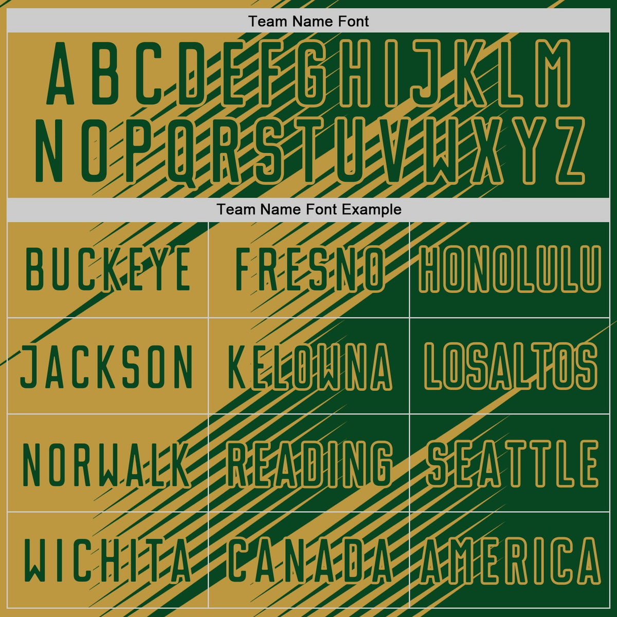 Custom Green Old Gold Line Sublimation Soccer Uniform Jersey Limited