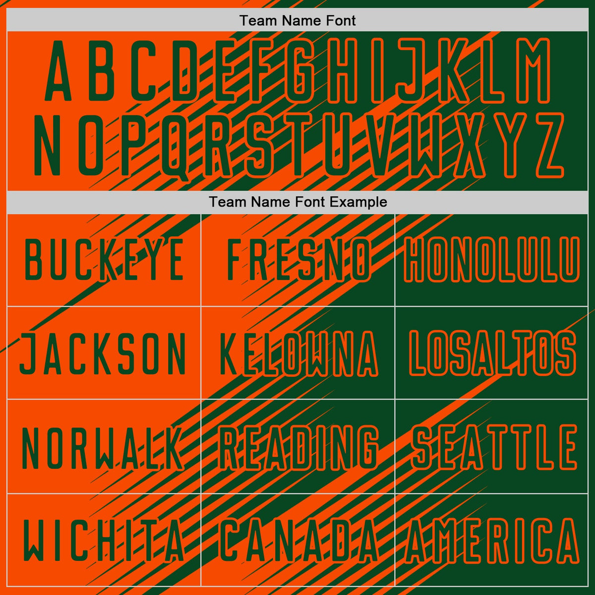 Custom Green Orange Line Sublimation Soccer Uniform Jersey Limited