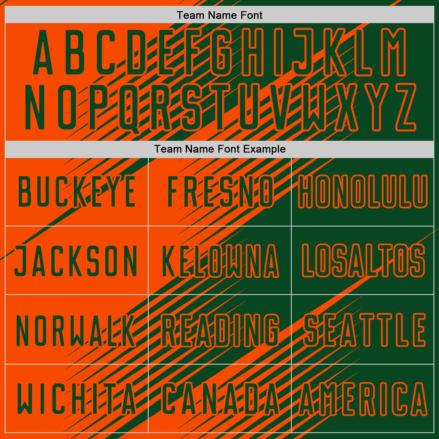 Custom Green Orange Line Sublimation Soccer Uniform Jersey Limited