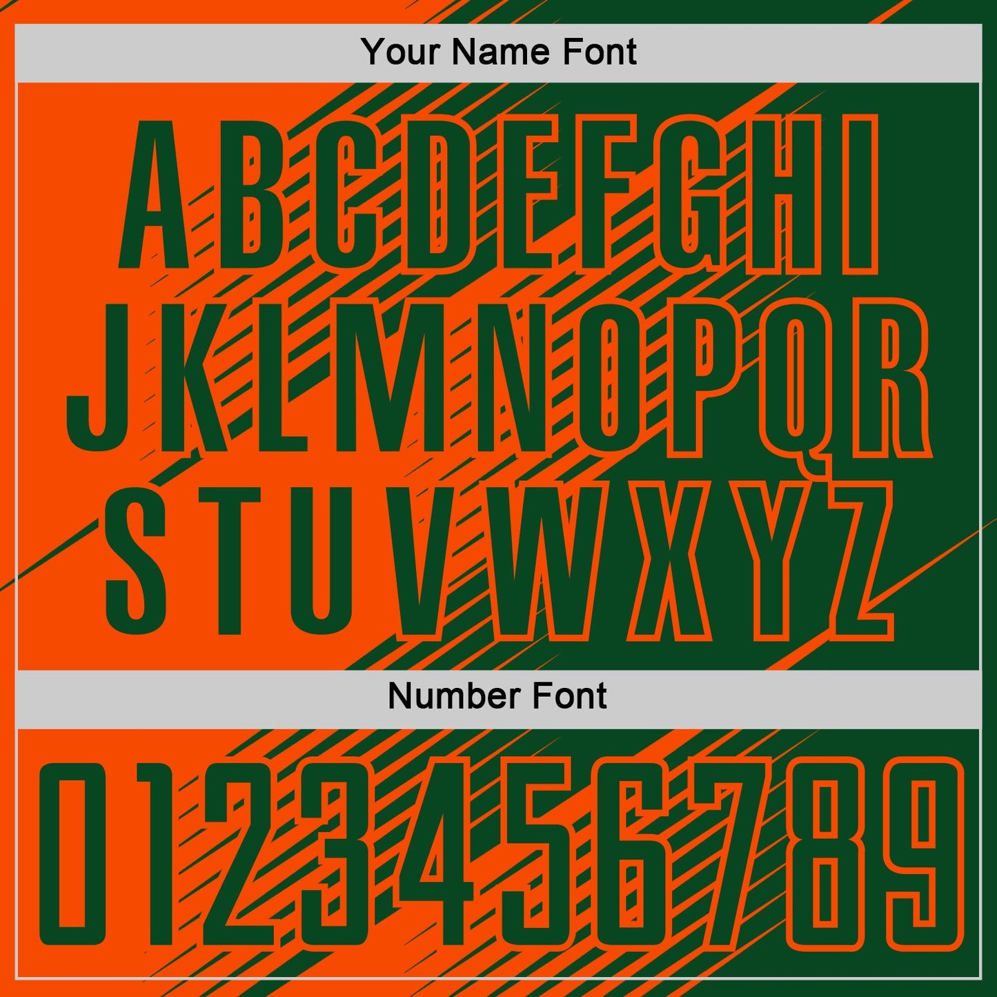 Custom Green Orange Line Sublimation Soccer Uniform Jersey Limited