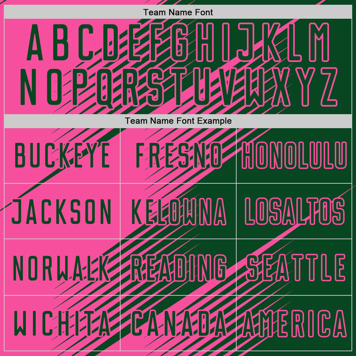 Custom Green Pink Line Sublimation Soccer Uniform Jersey Limited