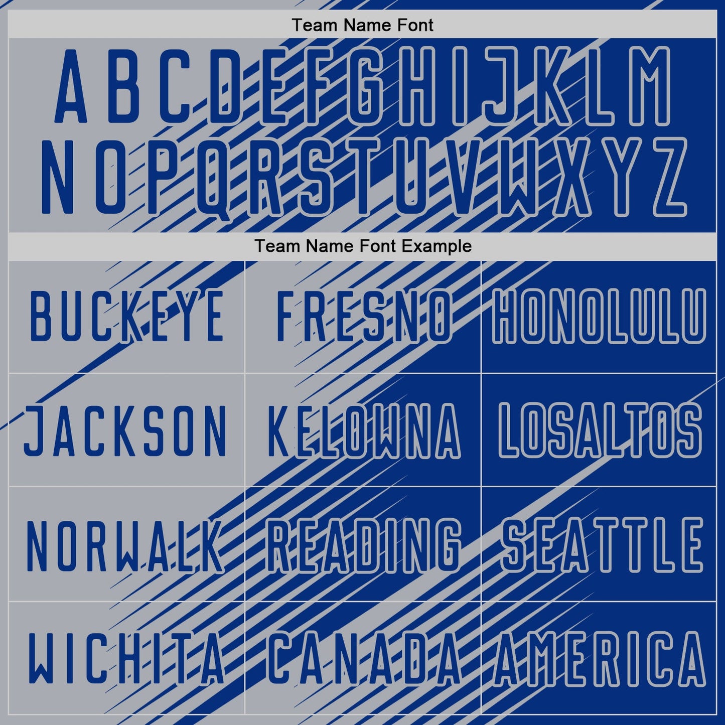 Custom Royal Gray Line Sublimation Soccer Uniform Jersey Limited