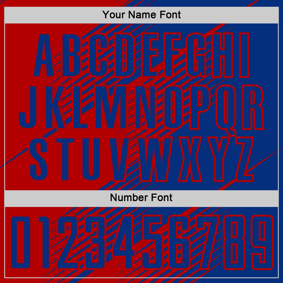 Custom Royal Red Line Sublimation Soccer Uniform Jersey Limited