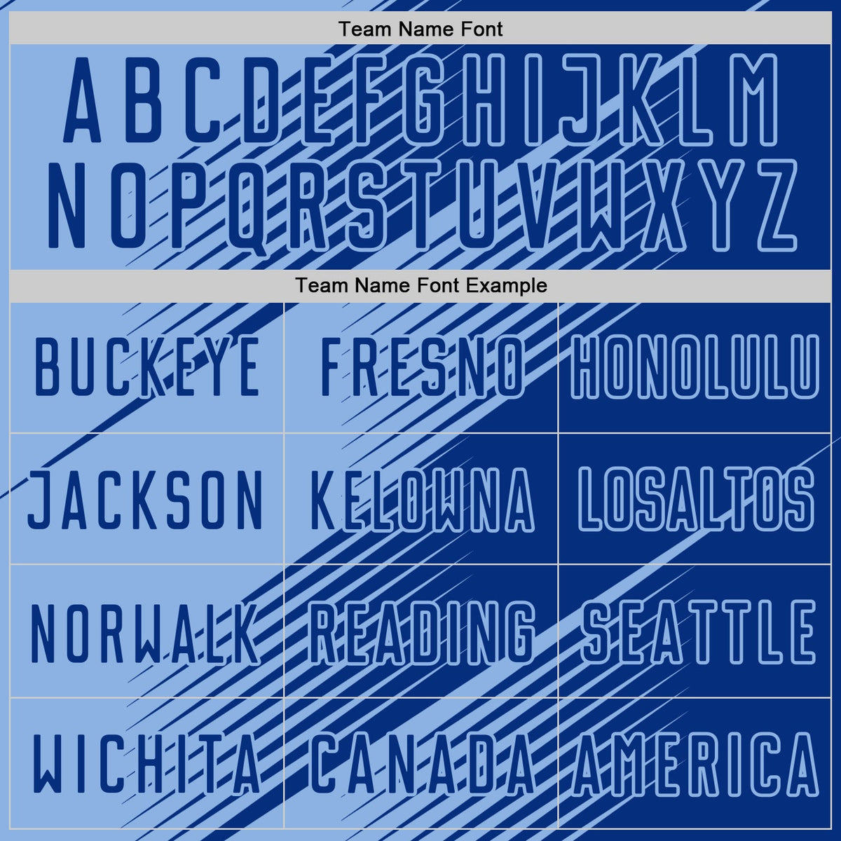 Custom Royal Light Blue Line Sublimation Soccer Uniform Jersey Limited