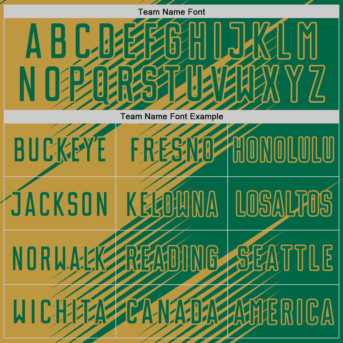 Custom Kelly Green Old Gold Line Sublimation Soccer Uniform Jersey Limited