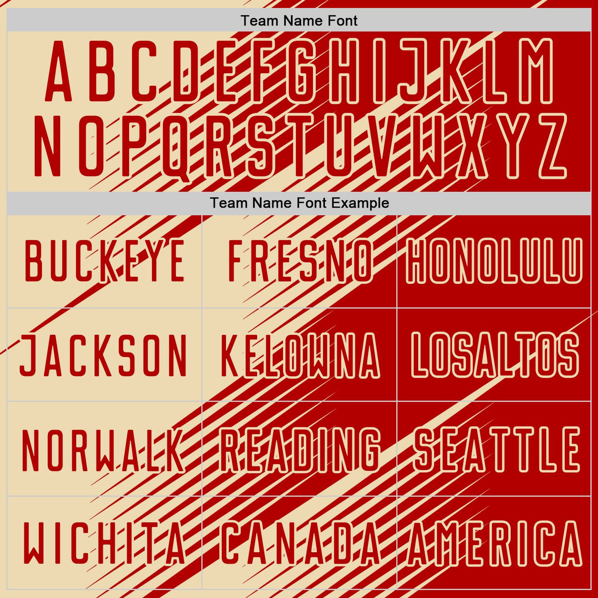 Custom Red Cream Line Sublimation Soccer Uniform Jersey Limited