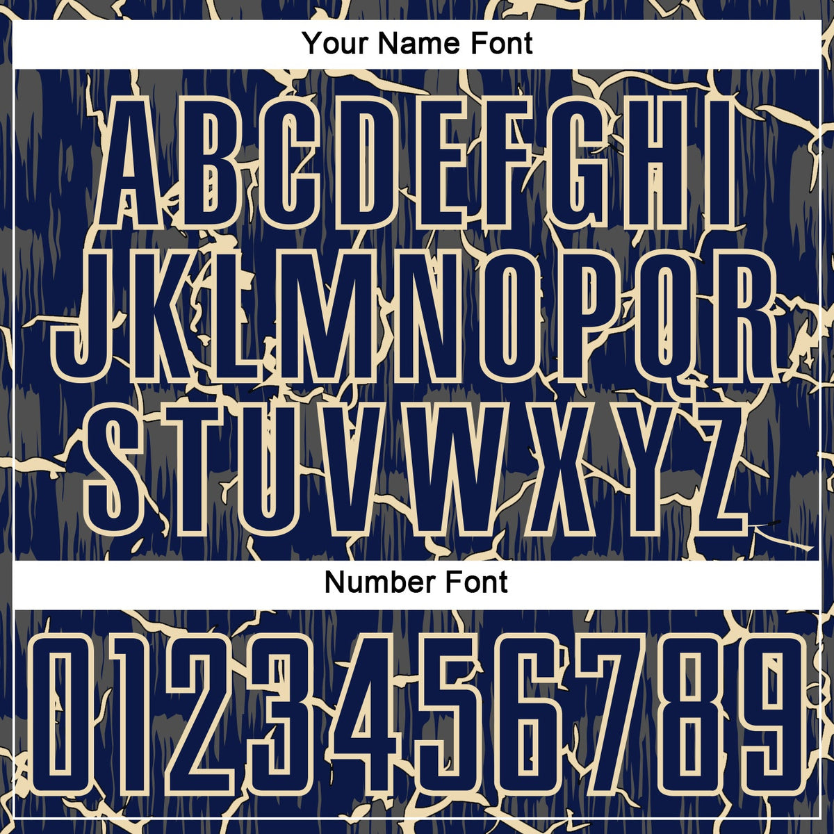 Custom Navy Cream Lightning Sublimation Soccer Uniform Jersey Limited