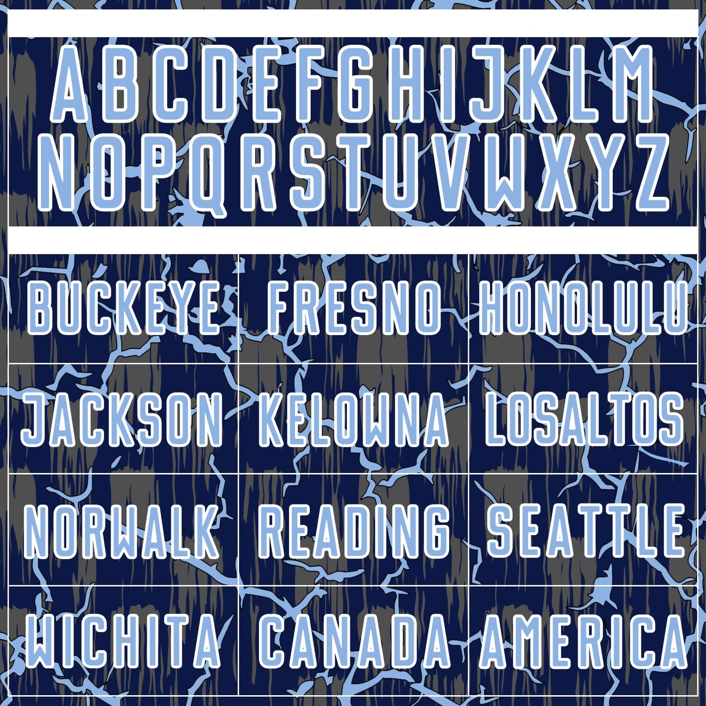 Custom Navy Light Blue-White Lightning Sublimation Soccer Uniform Jersey Limited