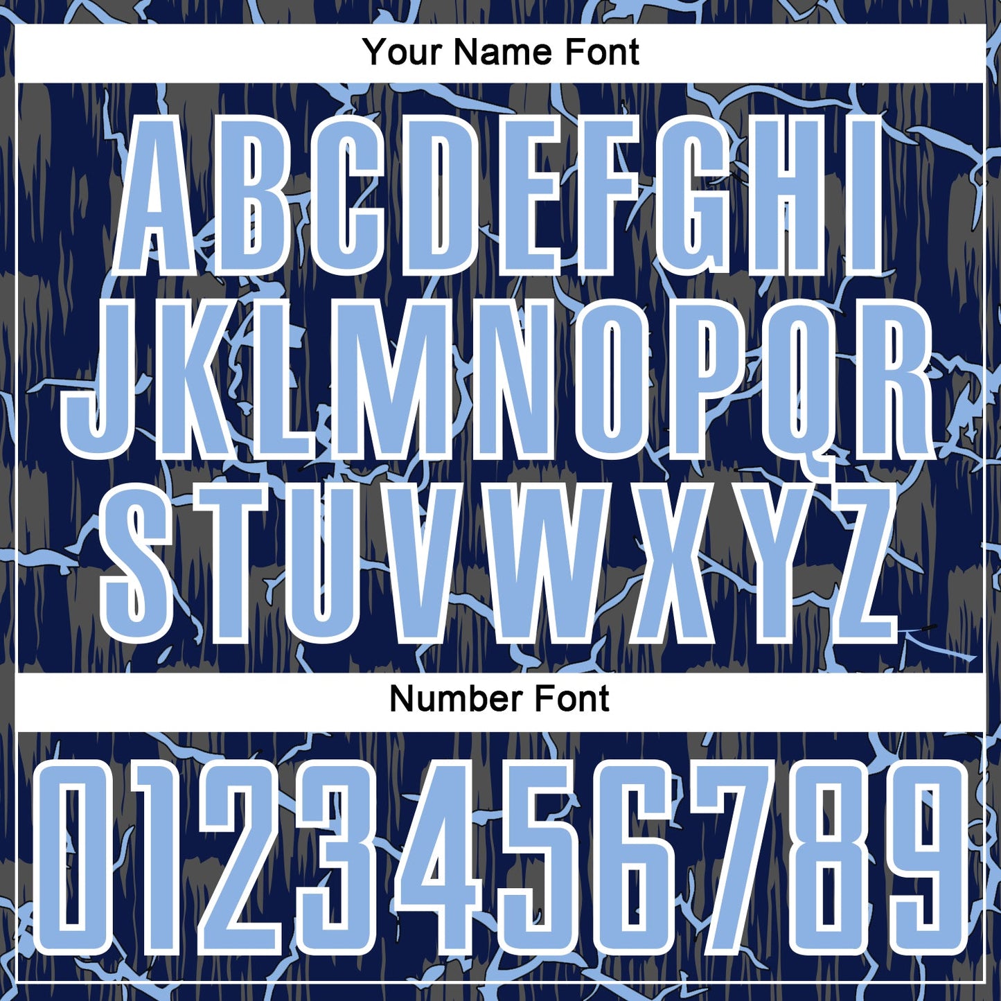 Custom Navy Light Blue-White Lightning Sublimation Soccer Uniform Jersey Limited