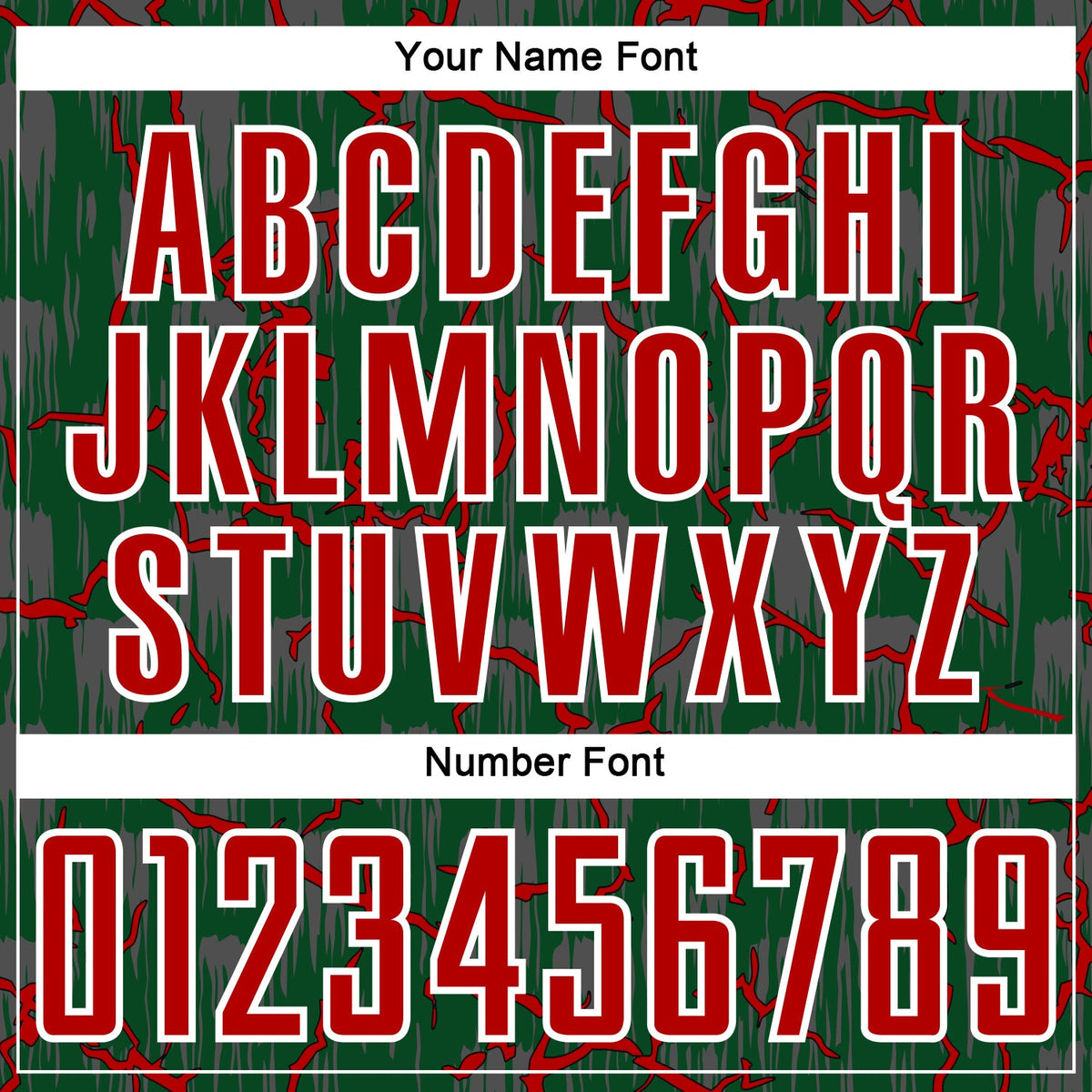 Custom Green Red-White Lightning Sublimation Soccer Uniform Jersey Limited