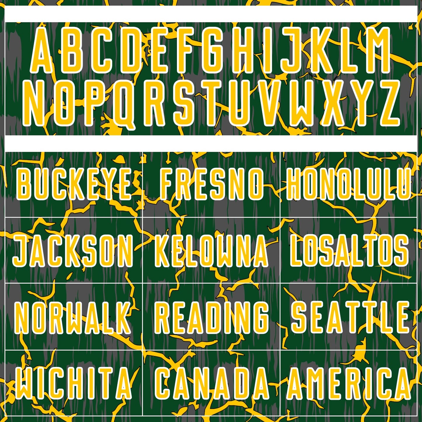 Custom Green Yellow-White Lightning Sublimation Soccer Uniform Jersey Limited