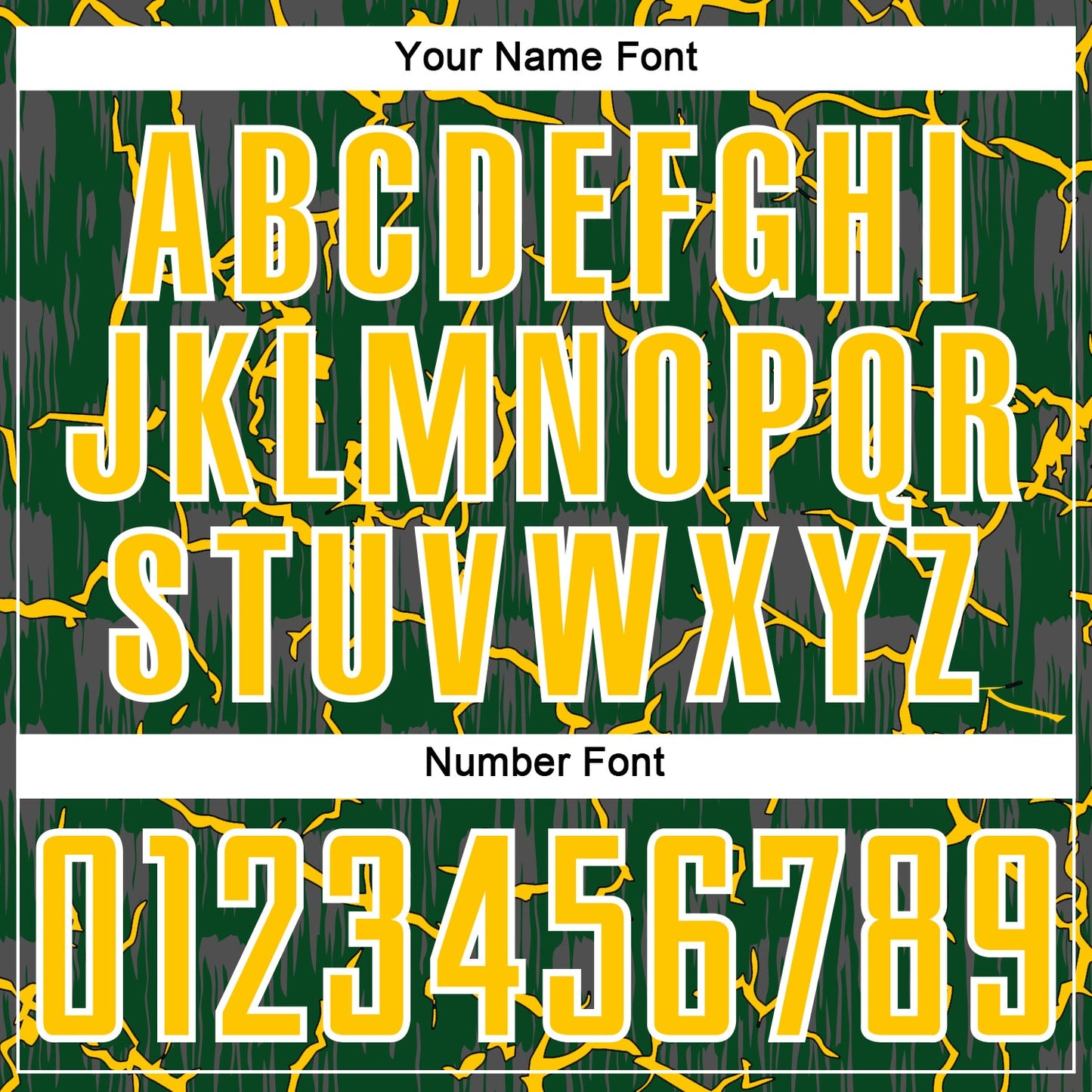 Custom Green Yellow-White Lightning Sublimation Soccer Uniform Jersey Limited