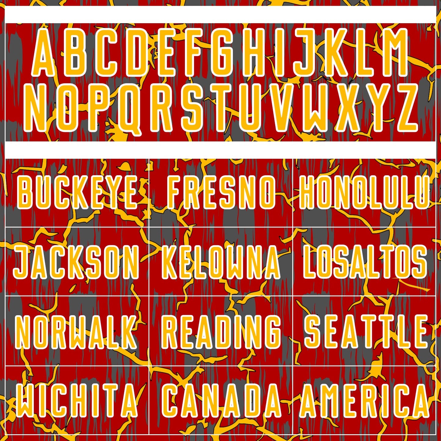 Custom Red Gold-White Lightning Sublimation Soccer Uniform Jersey Limited