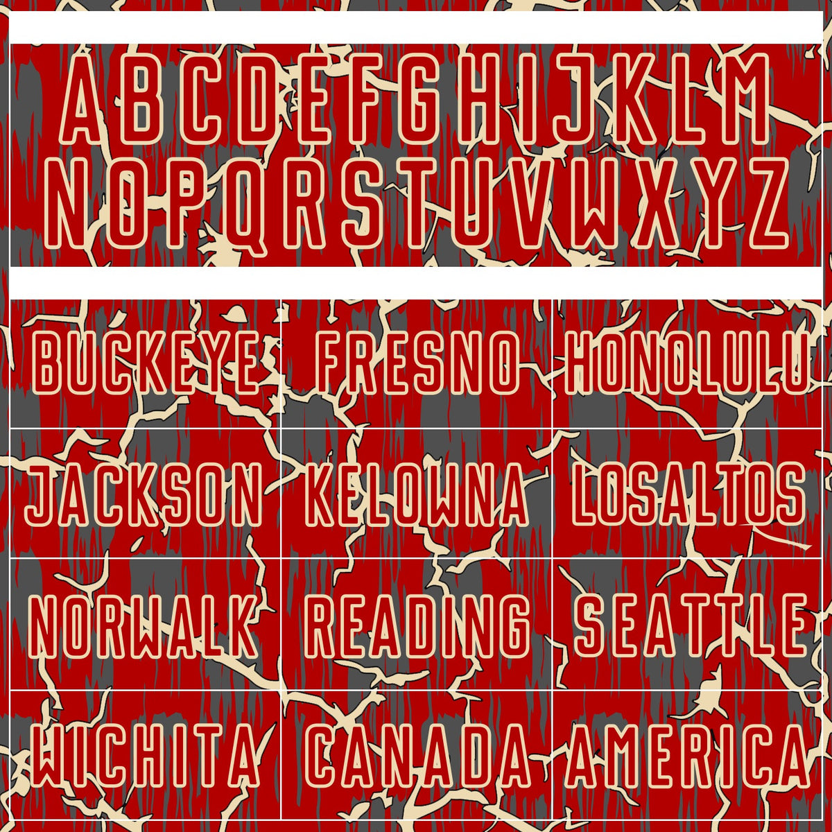 Custom Red Cream Lightning Sublimation Soccer Uniform Jersey Limited