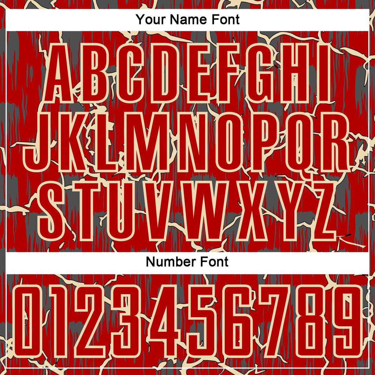 Custom Red Cream Lightning Sublimation Soccer Uniform Jersey Limited