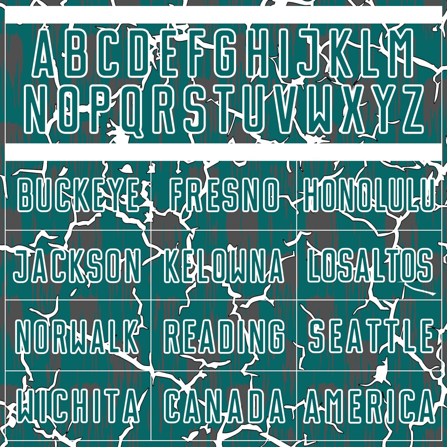 Custom Teal White Lightning Sublimation Soccer Uniform Jersey Limited