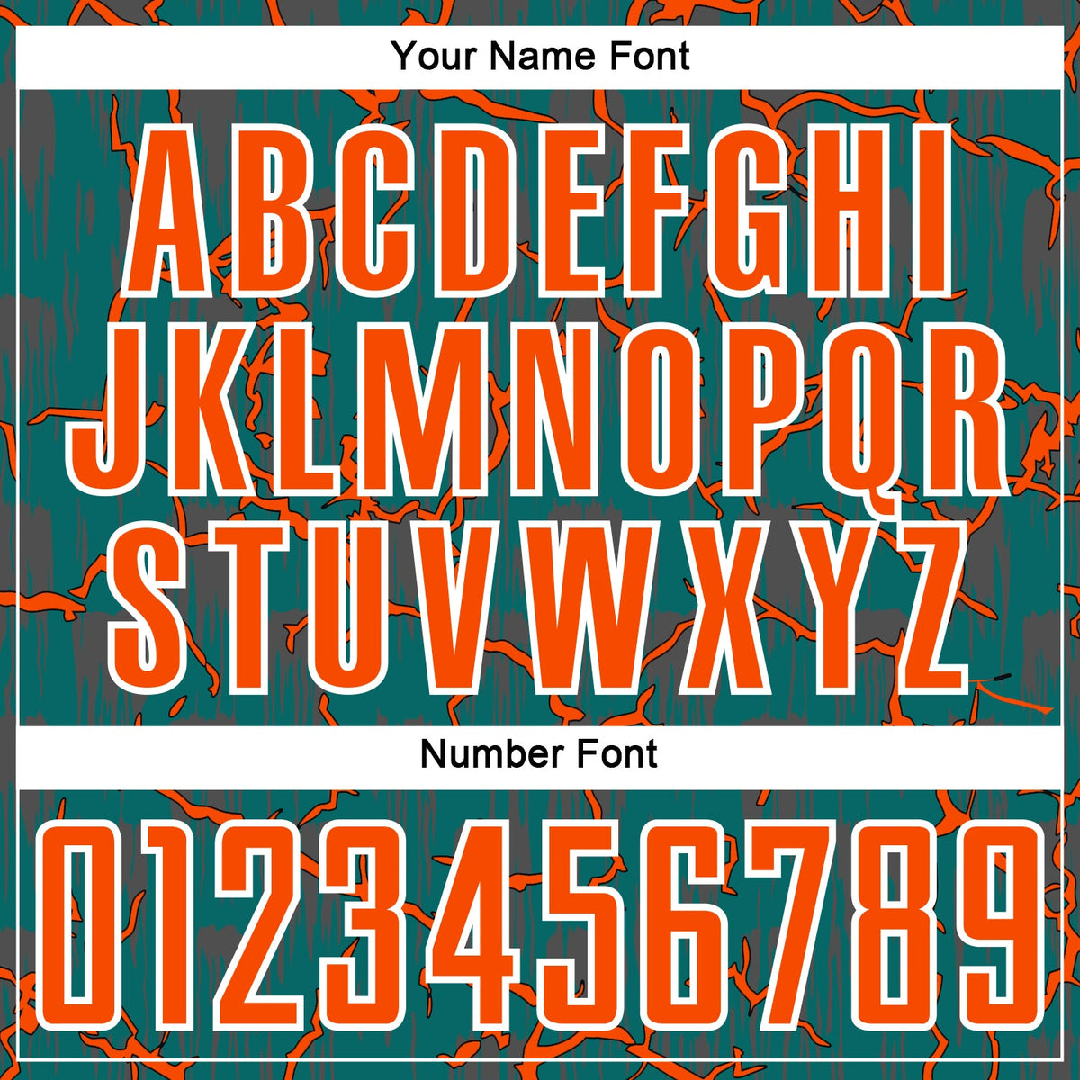 Custom Teal Orange-White Lightning Sublimation Soccer Uniform Jersey Limited