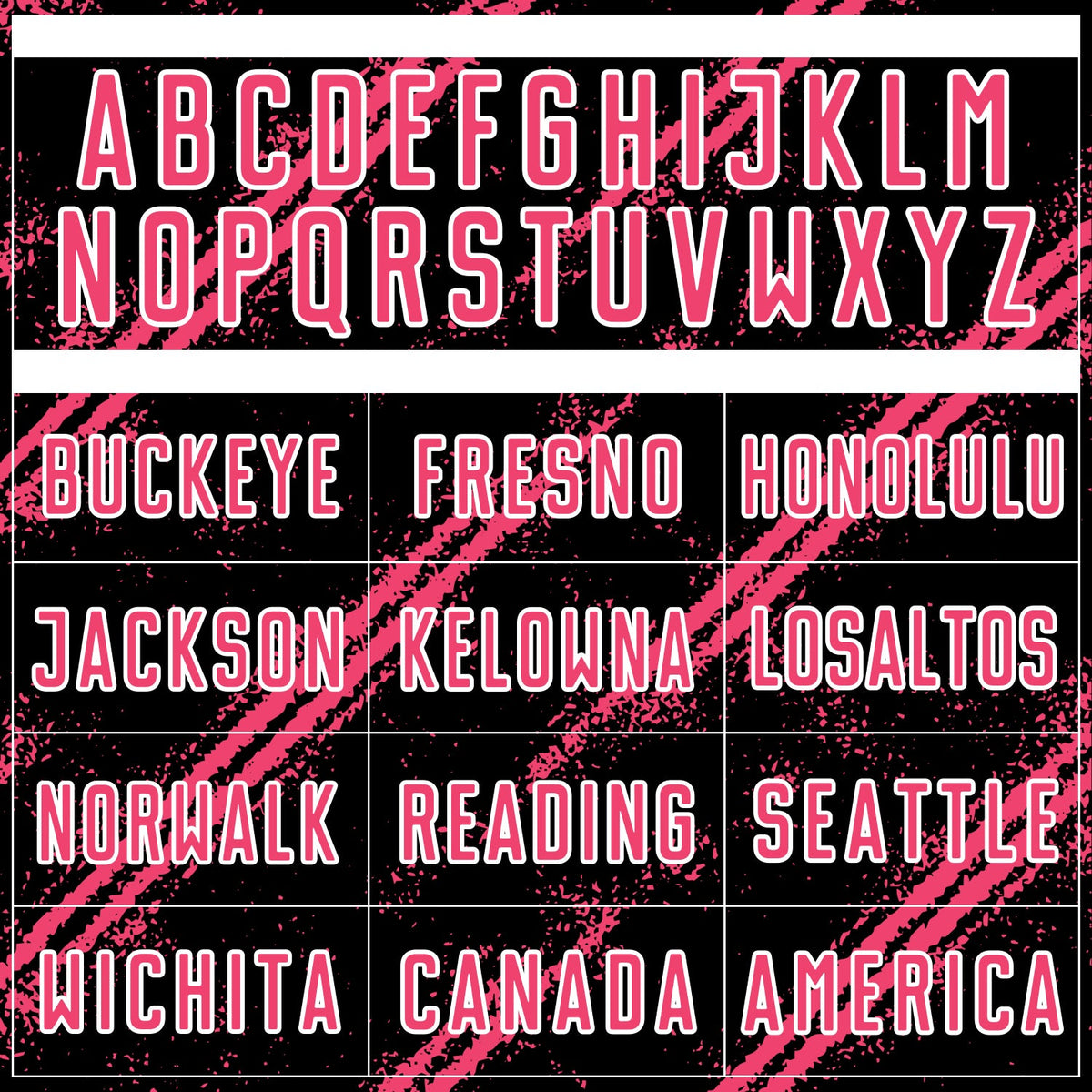 Custom Black Neon Pink-White Abstract Fragment Art Splash Sublimation Soccer Uniform Jersey Limited