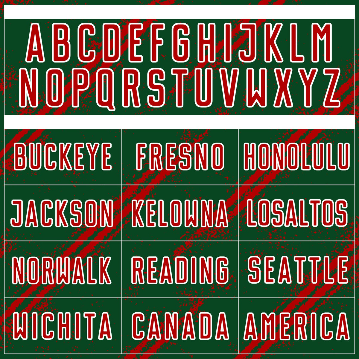 Custom Green Red-White Abstract Fragment Art Splash Sublimation Soccer Uniform Jersey Limited