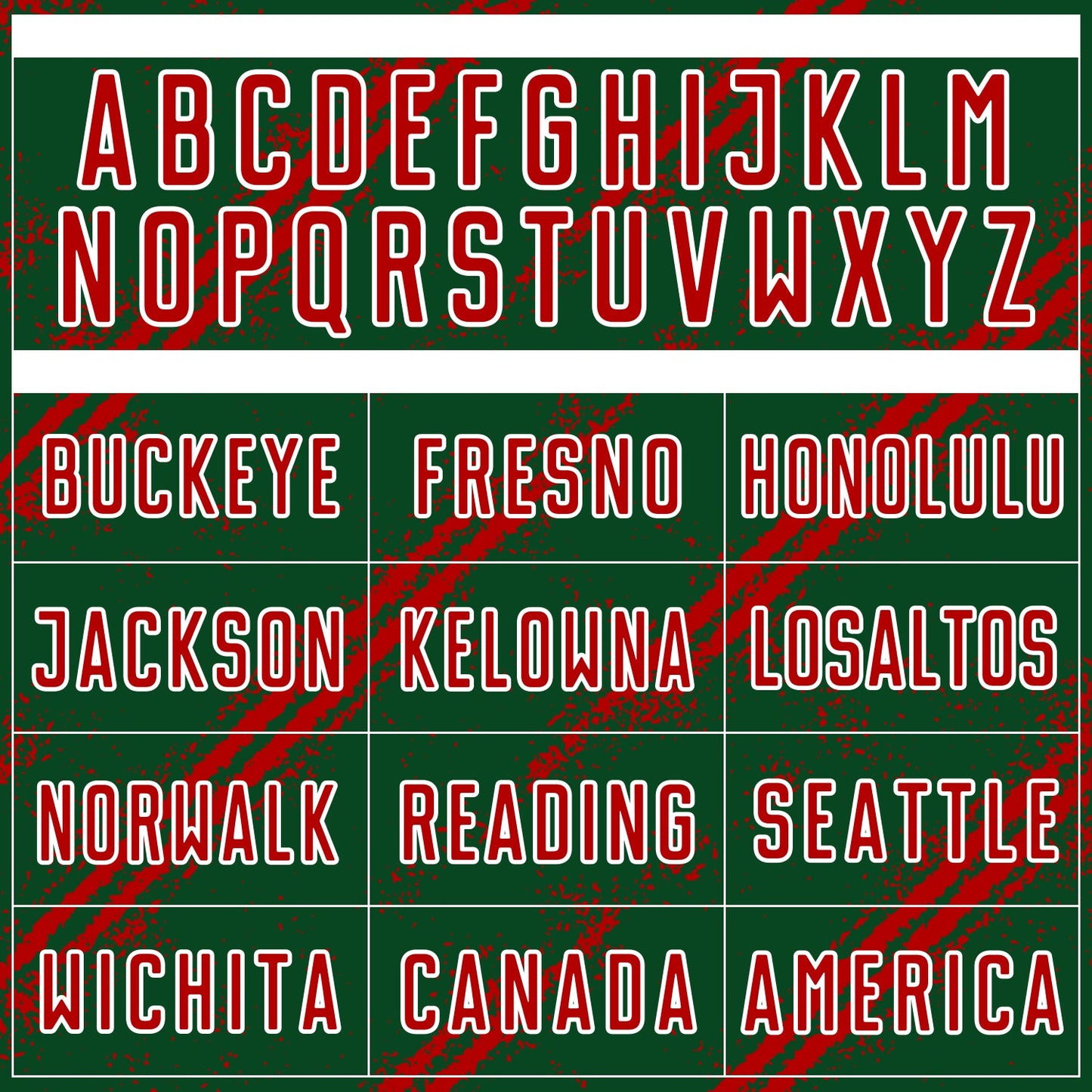 Custom Green Red-White Abstract Fragment Art Splash Sublimation Soccer Uniform Jersey Limited