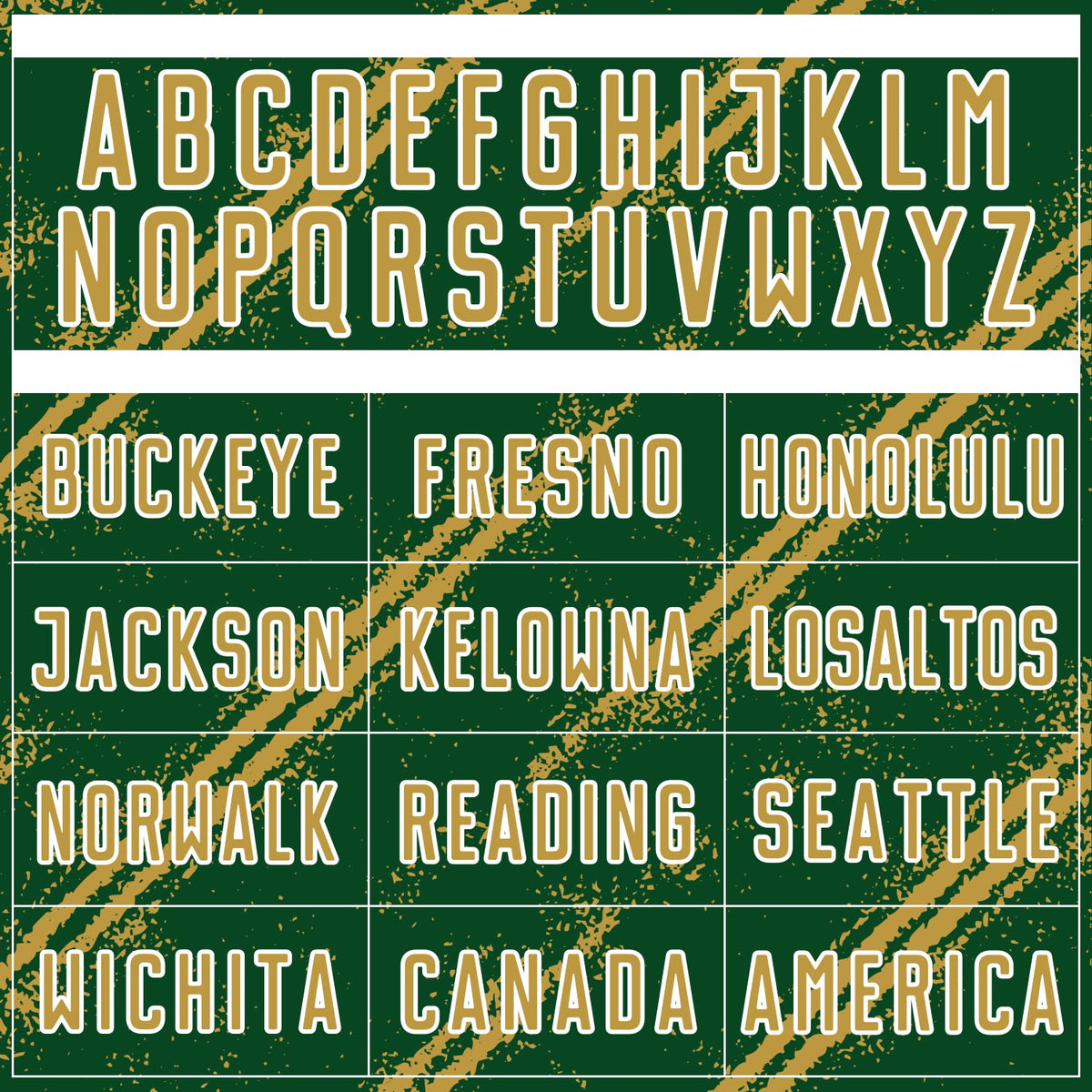 Custom Green Old Gold-White Abstract Fragment Art Splash Sublimation Soccer Uniform Jersey Limited