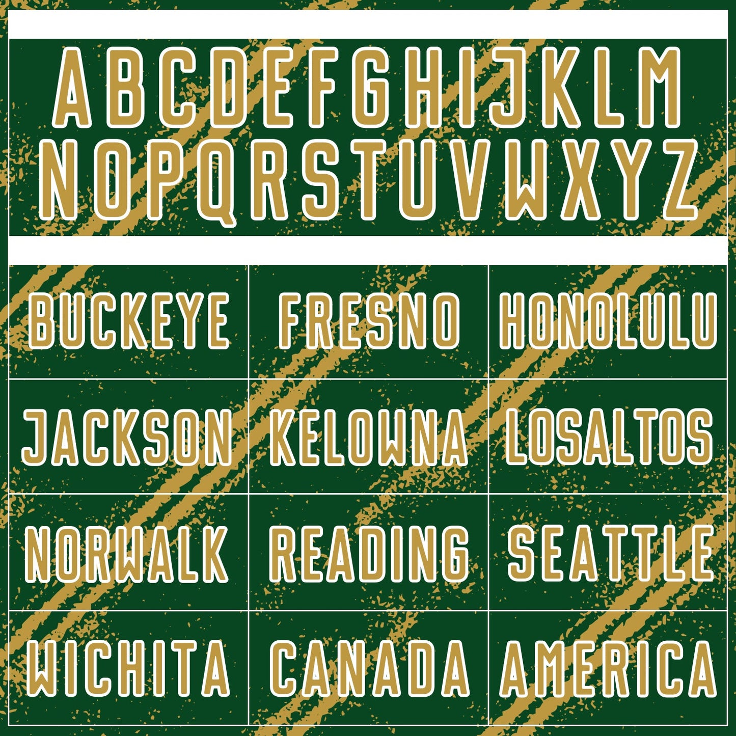 Custom Green Old Gold-White Abstract Fragment Art Splash Sublimation Soccer Uniform Jersey Limited