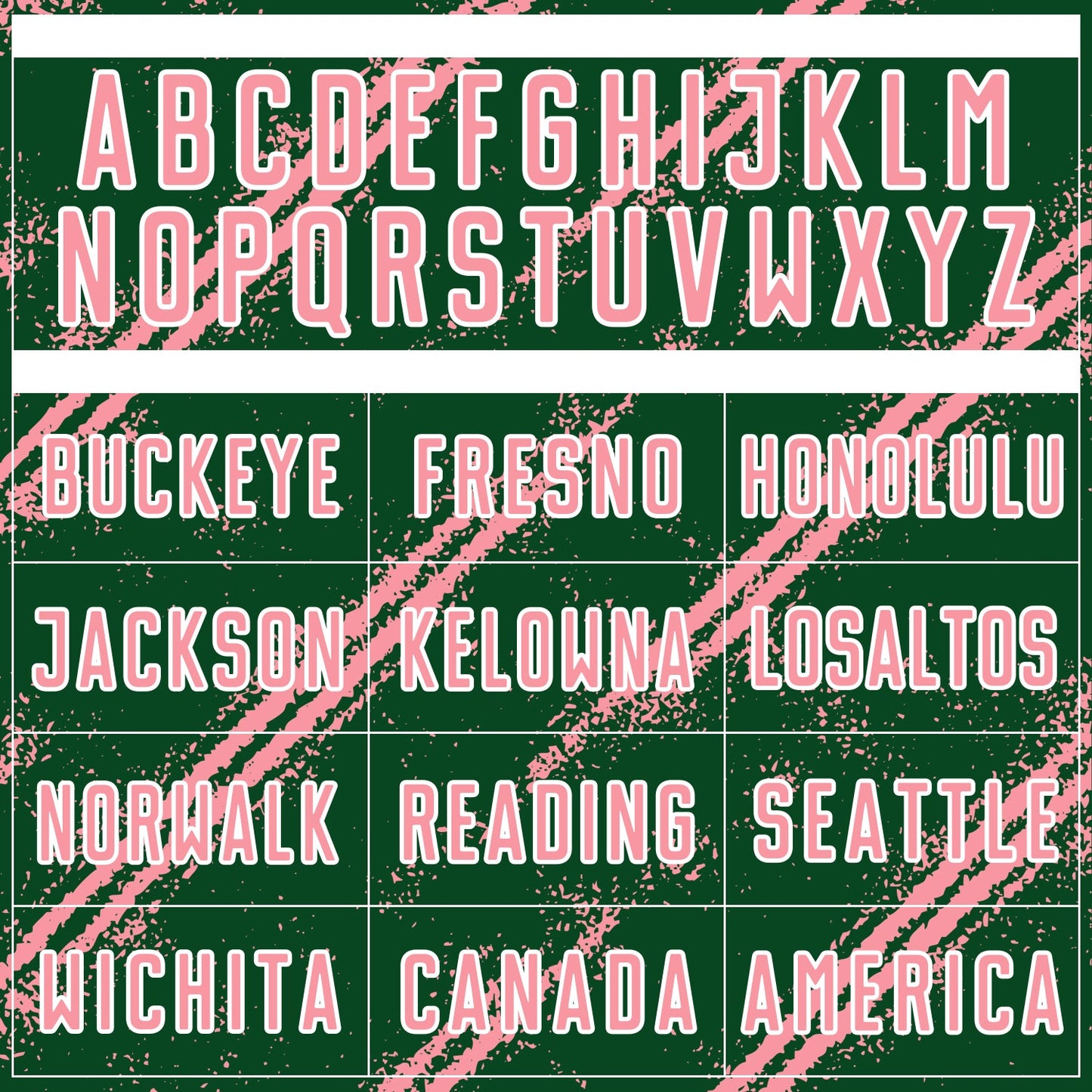 Custom Green Medium Pink-White Abstract Fragment Art Splash Sublimation Soccer Uniform Jersey Limited