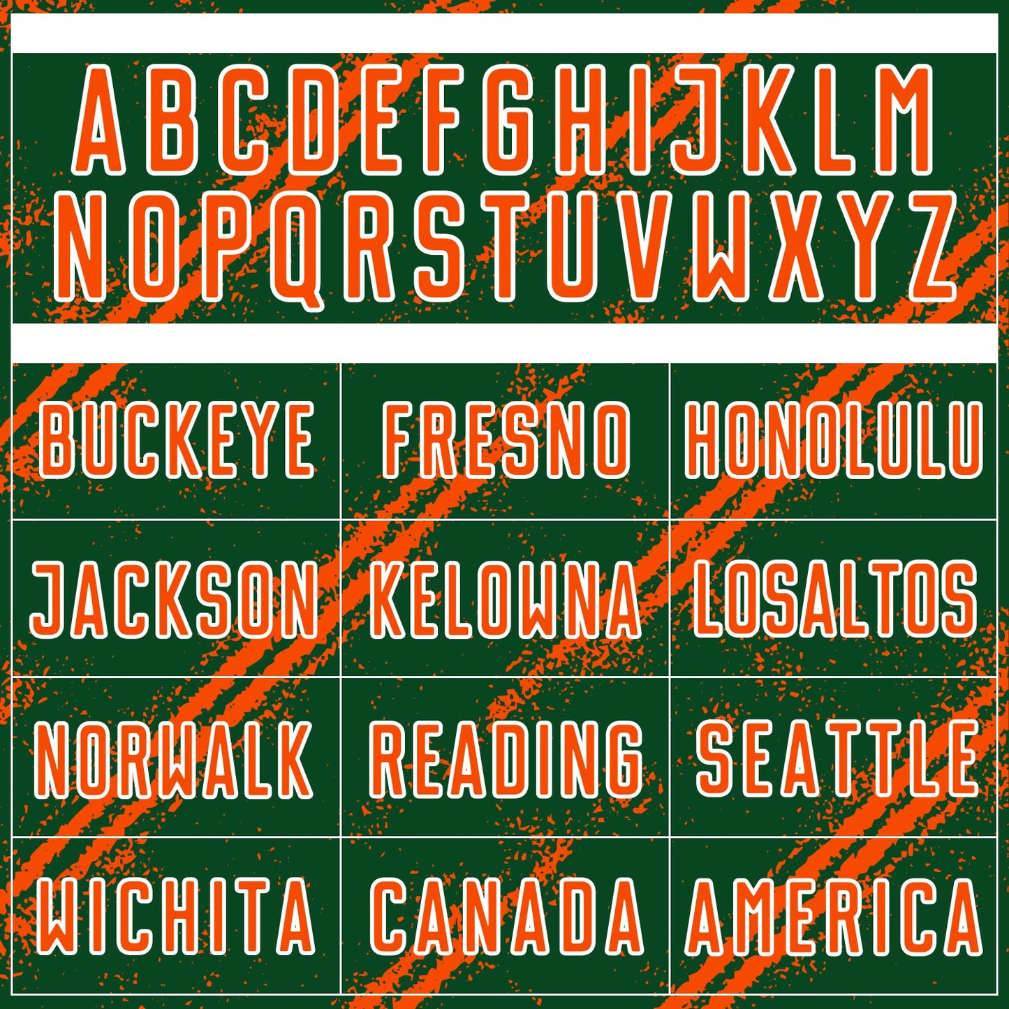 Custom Green Orange-White Abstract Fragment Art Splash Sublimation Soccer Uniform Jersey Limited