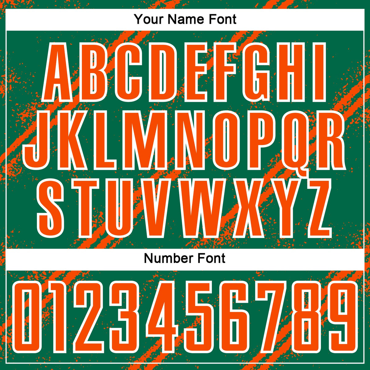 Custom Kelly Green Orange-White Abstract Fragment Art Splash Sublimation Soccer Uniform Jersey Limited