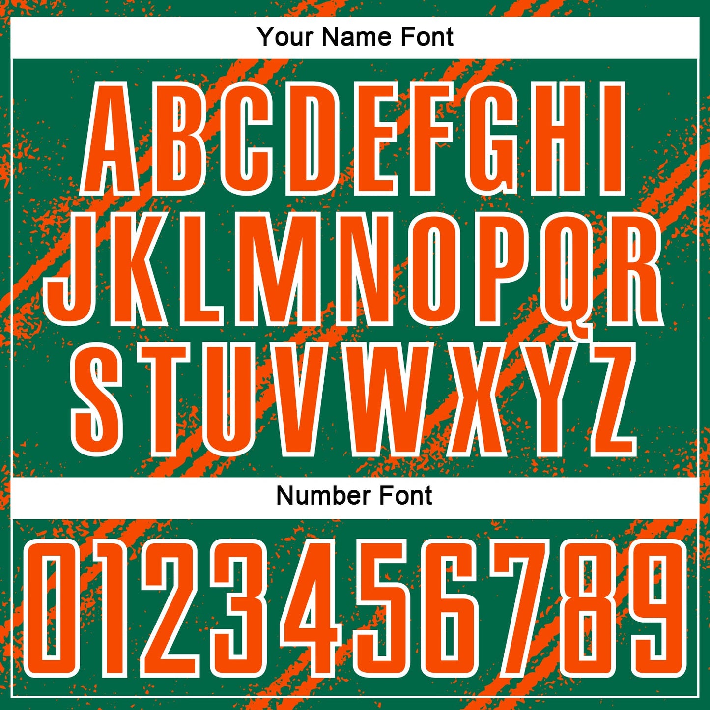 Custom Kelly Green Orange-White Abstract Fragment Art Splash Sublimation Soccer Uniform Jersey Limited