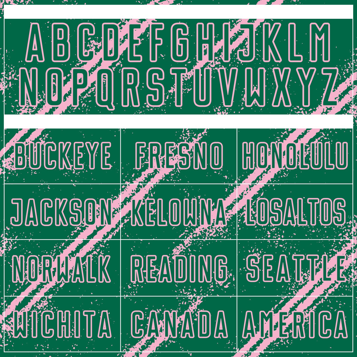 Custom Kelly Green Light Pink Abstract Fragment Art Splash Sublimation Soccer Uniform Jersey Limited