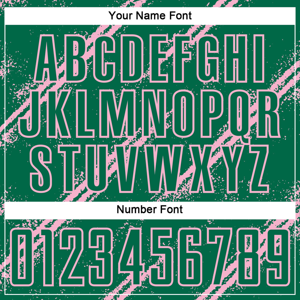 Custom Kelly Green Light Pink Abstract Fragment Art Splash Sublimation Soccer Uniform Jersey Limited