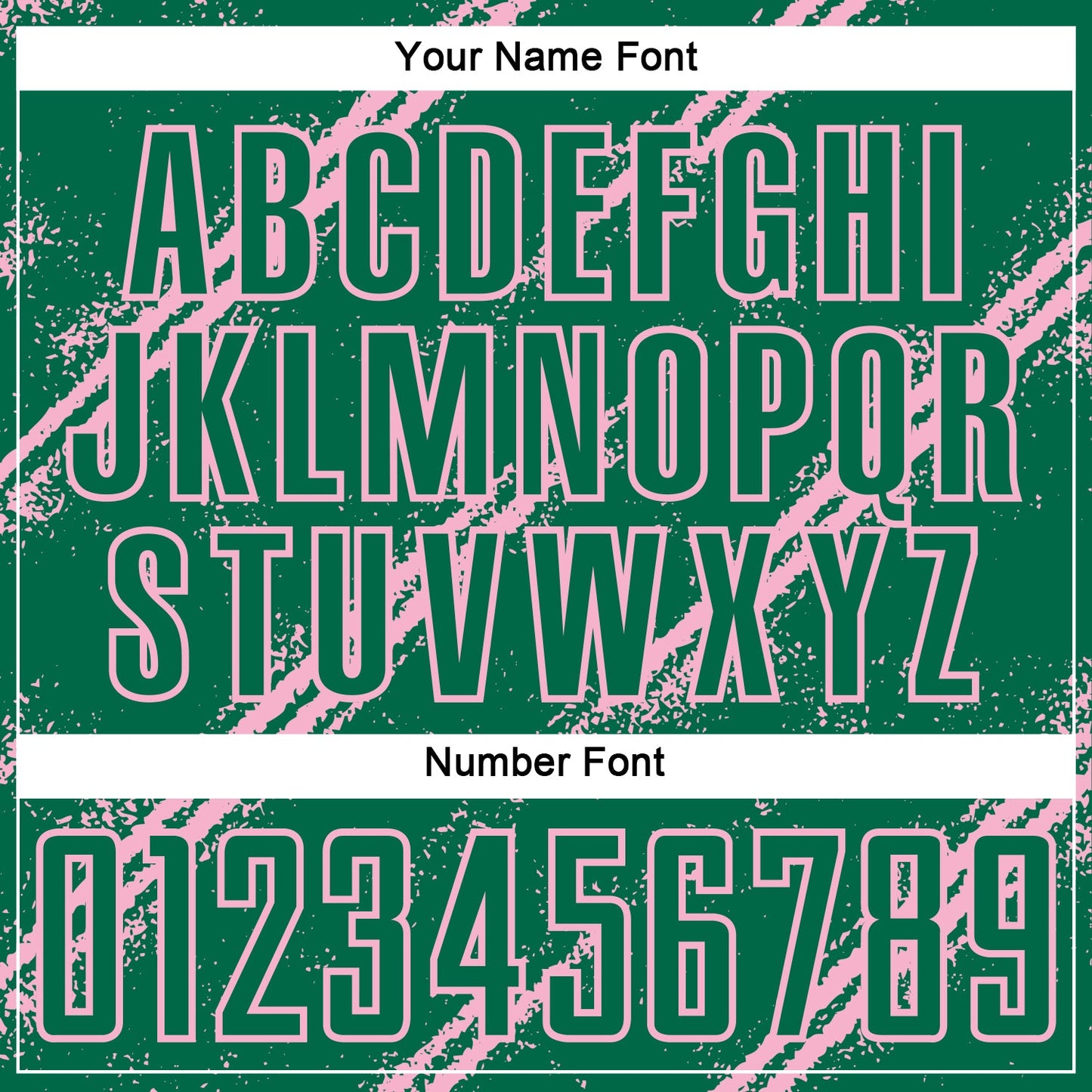 Custom Kelly Green Light Pink Abstract Fragment Art Splash Sublimation Soccer Uniform Jersey Limited