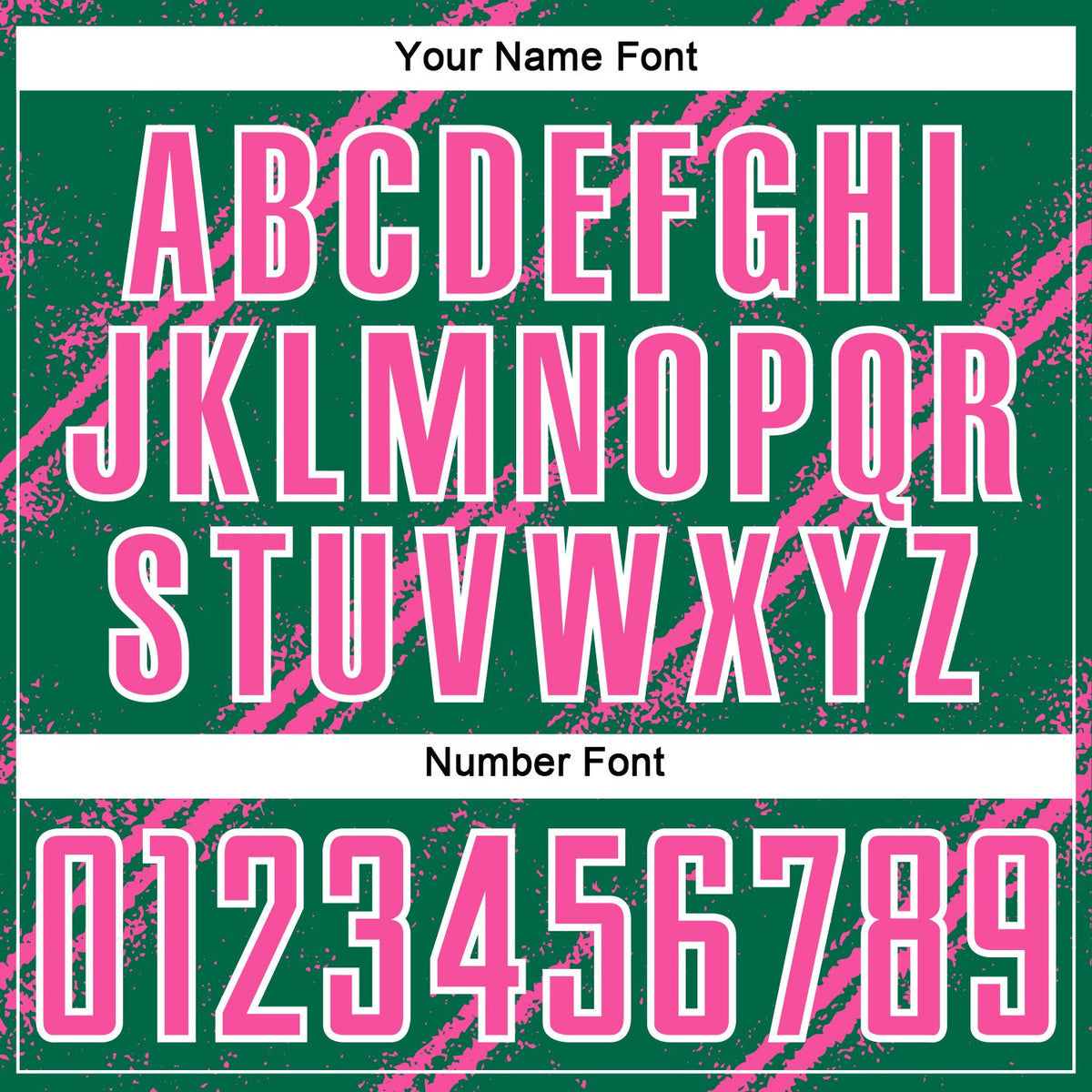 Custom Kelly Green Pink-White Abstract Fragment Art Splash Sublimation Soccer Uniform Jersey Limited