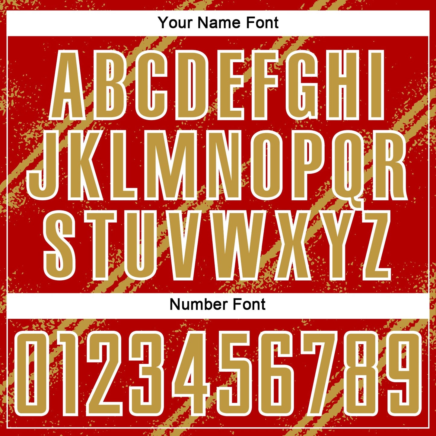 Custom Red Old Gold-White Abstract Fragment Art Splash Sublimation Soccer Uniform Jersey Limited