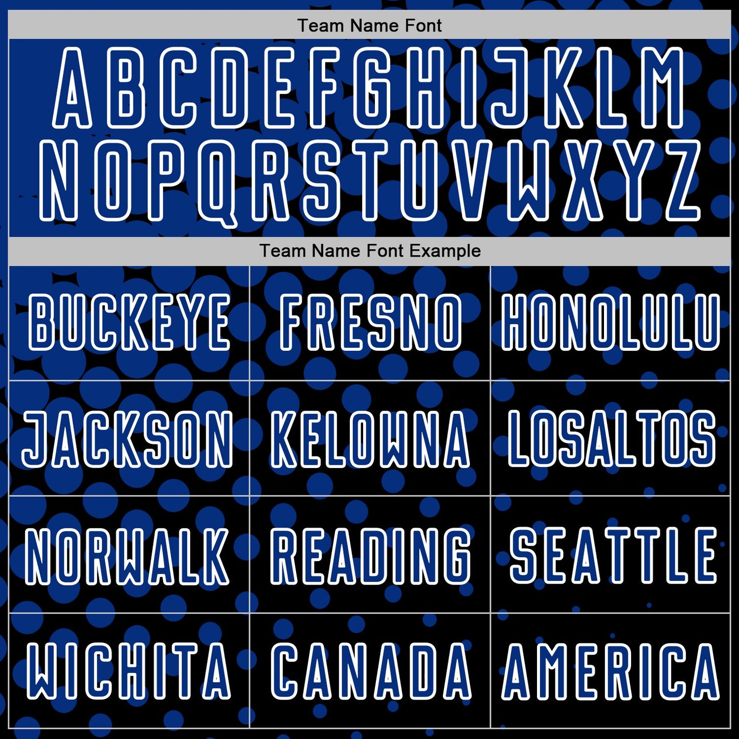 Custom Black Royal-White Modern Polka Dot Sublimation Soccer Uniform Jersey Limited