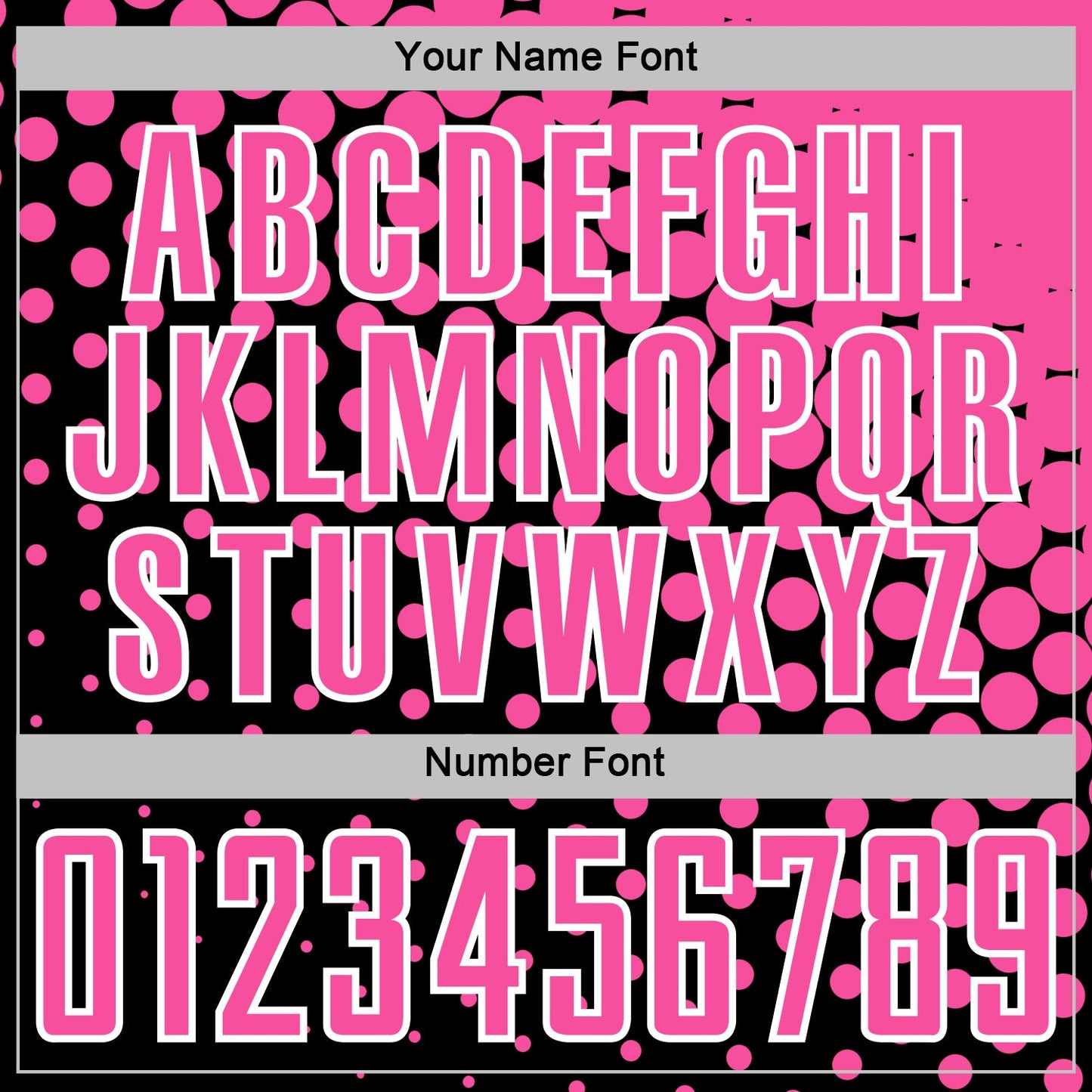 Custom Black Pink-White Modern Polka Dot Sublimation Soccer Uniform Jersey Limited