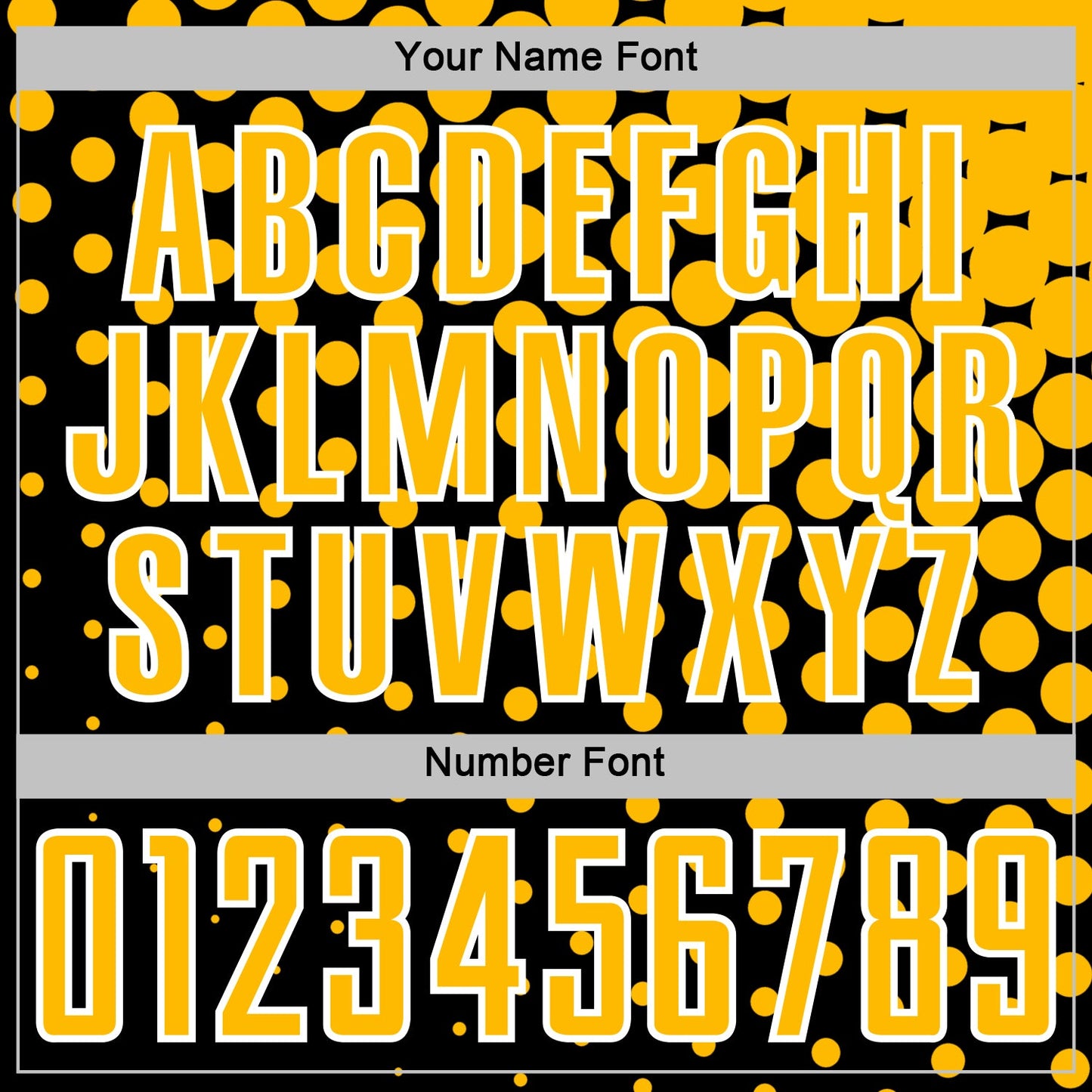 Custom Black Gold-White Modern Polka Dot Sublimation Soccer Uniform Jersey Limited