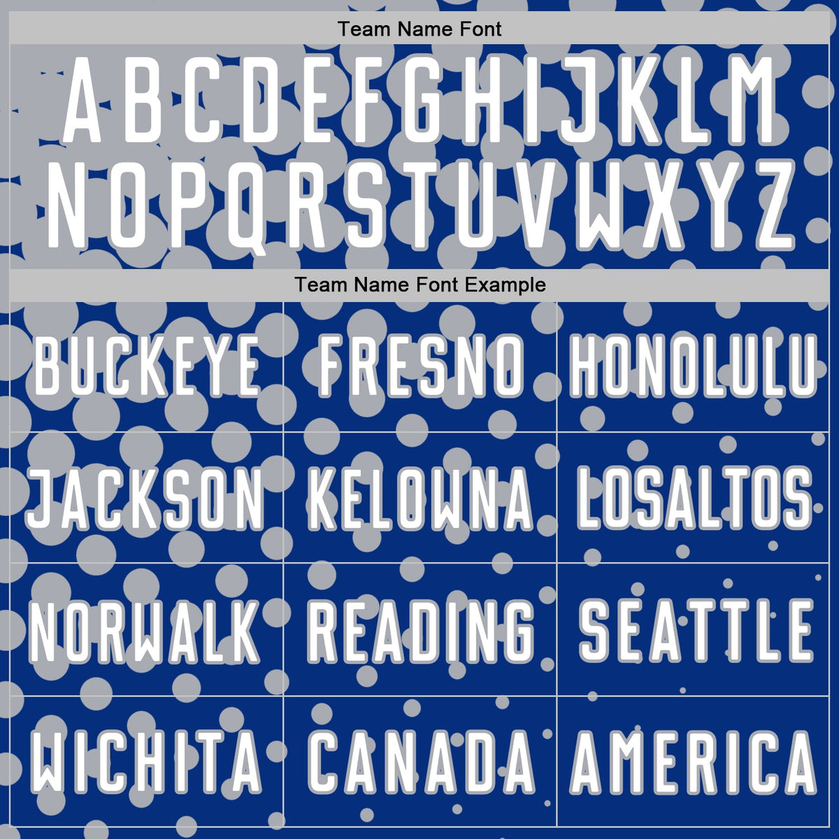 Custom Royal White-Gray Modern Polka Dot Sublimation Soccer Uniform Jersey Limited