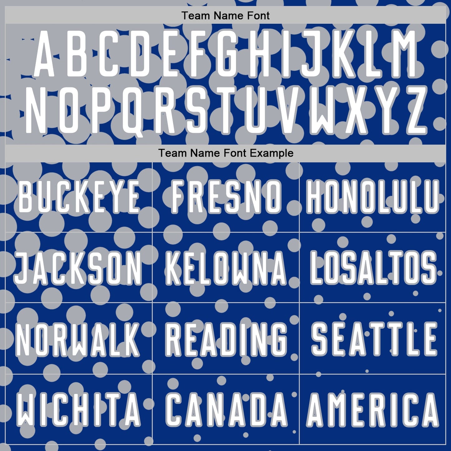 Custom Royal White-Gray Modern Polka Dot Sublimation Soccer Uniform Jersey Limited