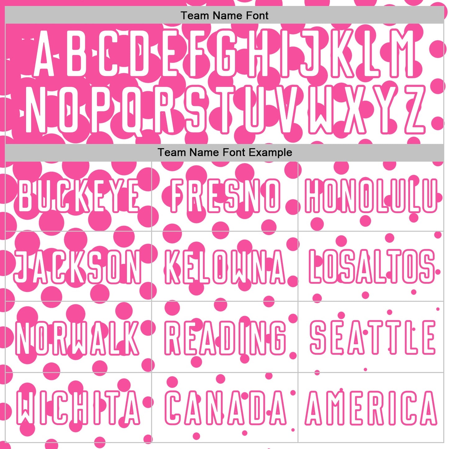 Custom White Pink Modern Polka Dot Sublimation Soccer Uniform Jersey Limited