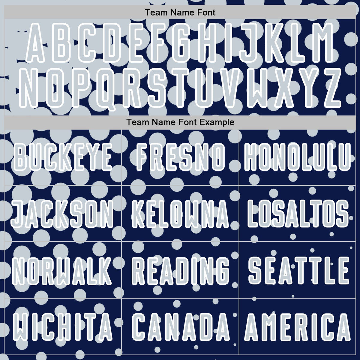 Custom Navy Silver-White Modern Polka Dot Sublimation Soccer Uniform Jersey Limited